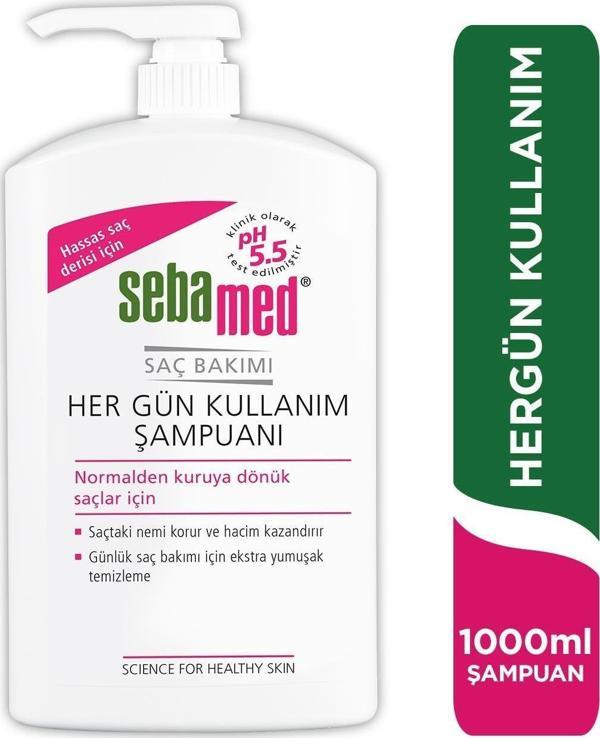 Sebamed Şampuan Hergün Kullanım 1000 ml - Image 1