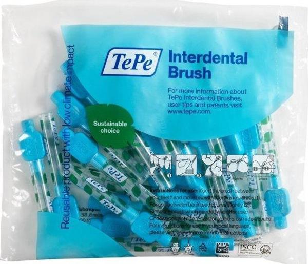 Tepe Interdental Brush 0,6 mm Mavi 20 li - Image 1