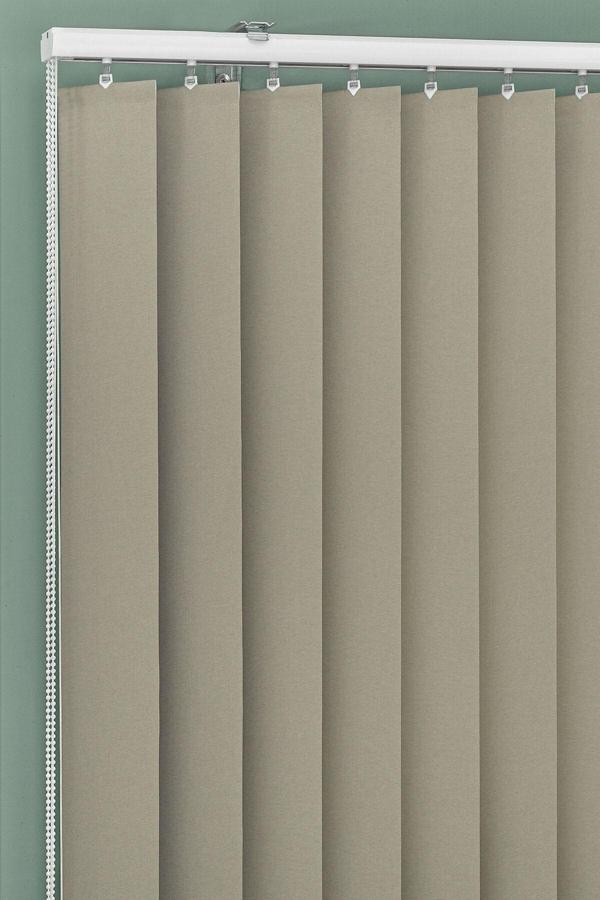 Venti Perde Sütlü Kahve Blackout Dikey Stor Perde Güneş Geçirmez Karartma Perde - Image 1