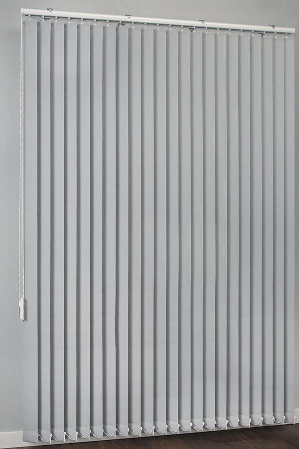 Wenthi Gri Dikey Stor Perde Dp2713 - Image 1