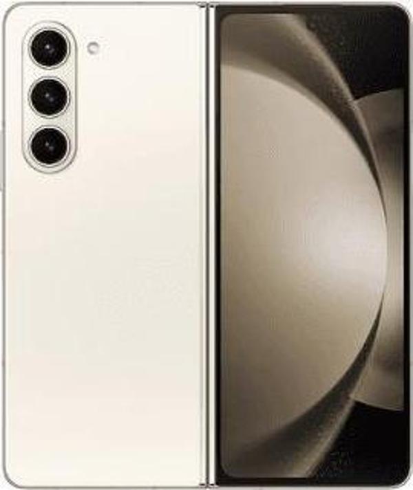 Yenilenmiş SAMSUNG GALAXY Z FOLD 5 512GB -A Kalite- Krem - Image 1