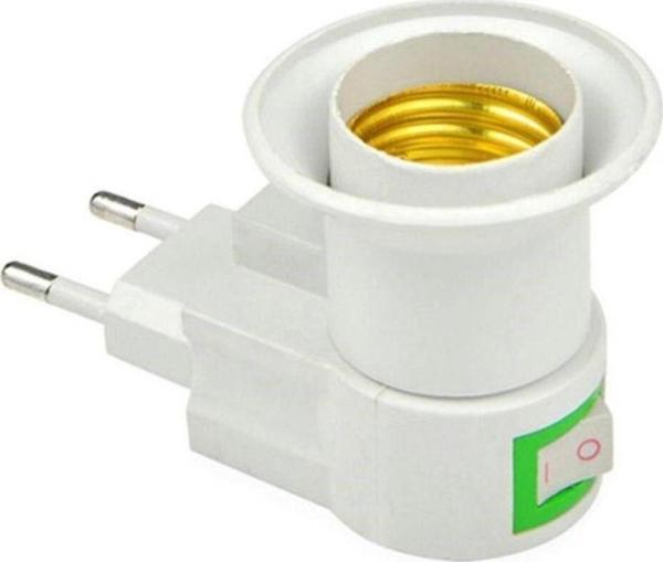 EveFix Fişli Aç-Kapa E27 Ampül Duyu - Image 1