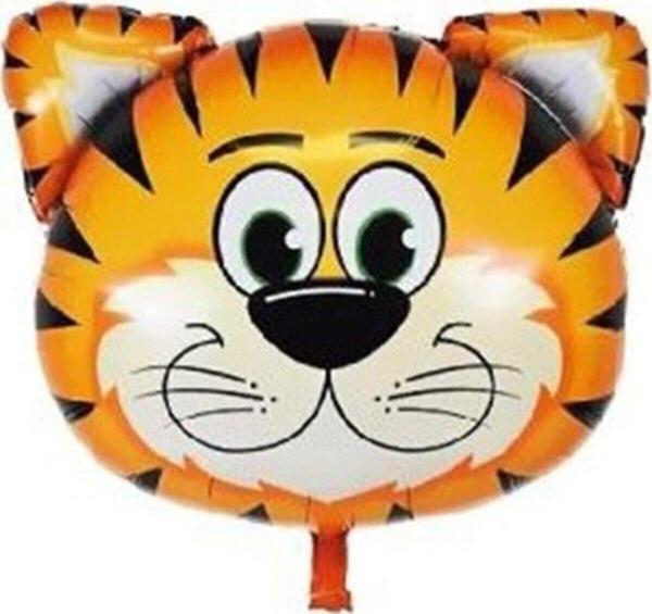 EveFix Folyo Balon Doğum Günü Balonu Balonu 45 Cm Kaplan - Image 1