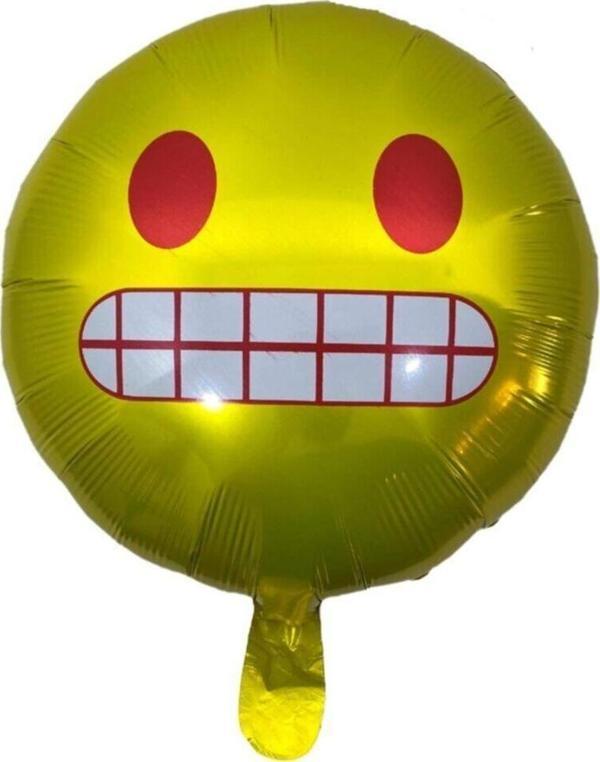 EveFix Yüz Figürlü Folyo - Folyo Balon - Emoji Balon - 18 Inç - Image 1