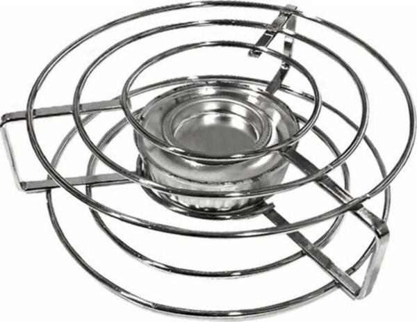 EveFix Jel Ateşli Isıtıcılı Soğutmaz Metal Nihale Çaydanlık Tencere Altlığı - Image 1