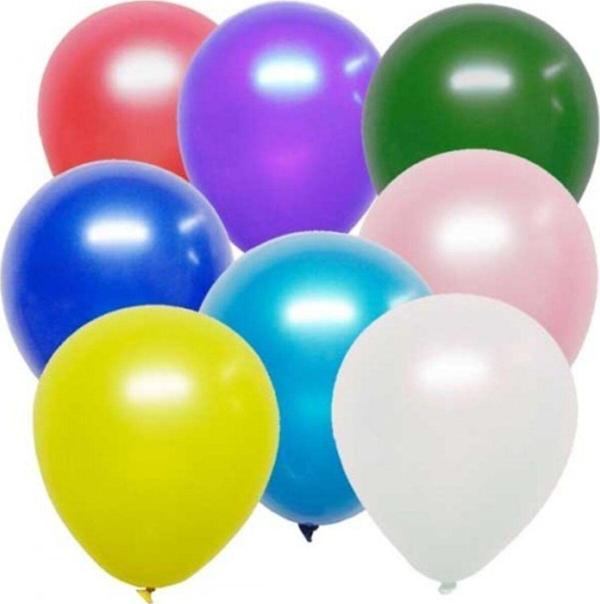 EveFix Karışık Renkli Metalik Balon - Image 1