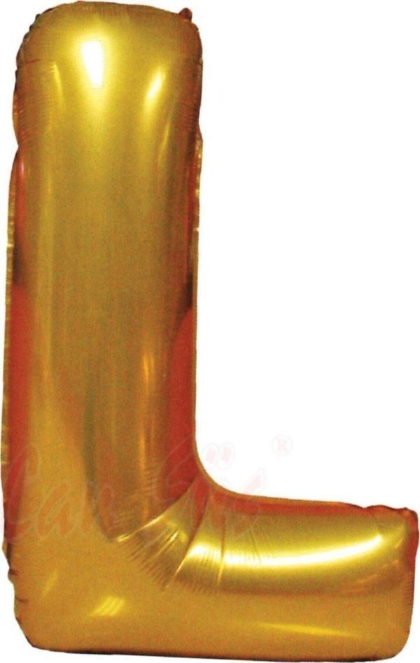 EveFix 90 Cm L Harfi Folyo Balon Altın - Image 1