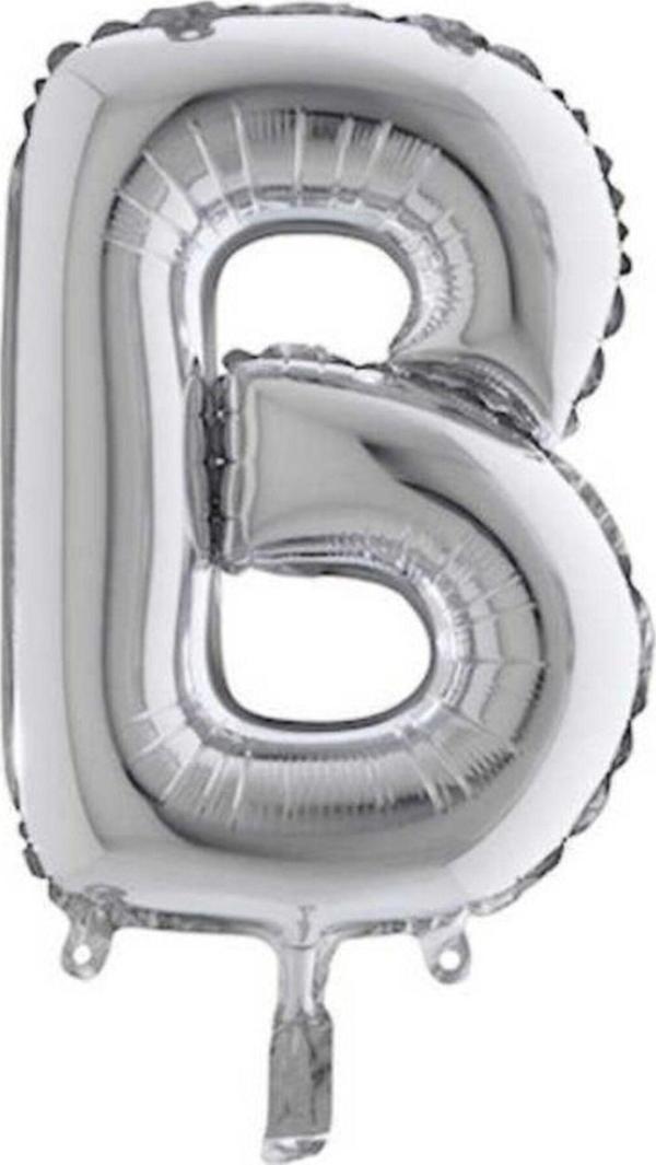 EveFix B Folyo Balon Gümüş 100 Cm Helyum Balon Uçan Balon - Image 1