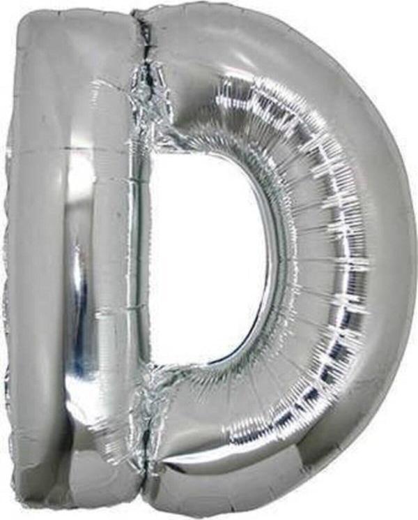 EveFix D Folyo Balon Gümüş 100 Cm Helyum Balon Uçan Balon - Image 1