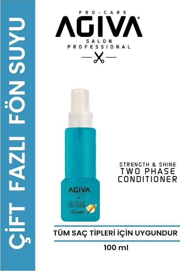 Agiva Çift Fazlı Fön Suyu 100 Ml Keratin - Image 1