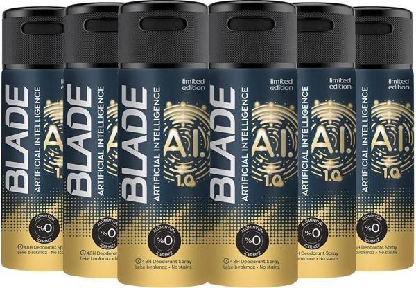 Blade Artificial Intelligence 1.0 Erkek Deodorant 6X150 Ml - Image 1