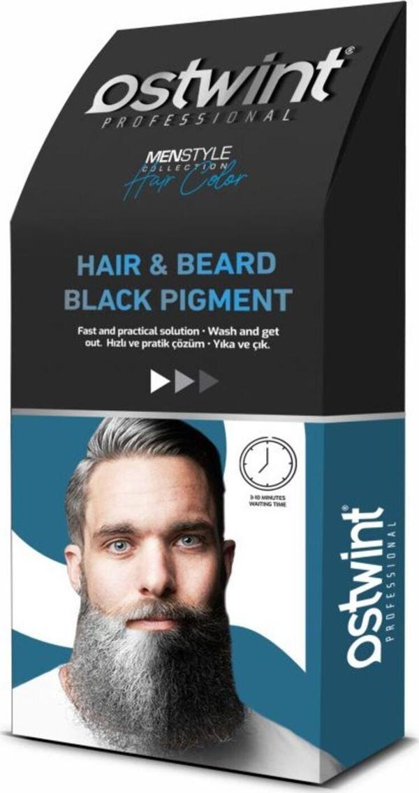 Ostwint Black Shampoo Erkek 25Ml X 10 Adet Şaset - Image 1