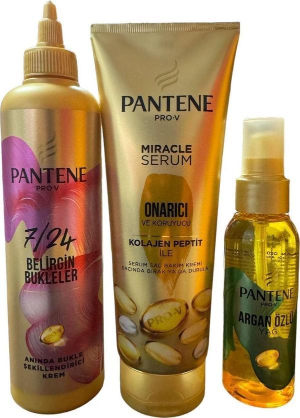 Pantene Serum Ve Saç Bakım Yağı Seti - Image 1