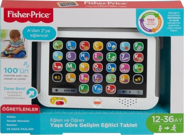 Just Cheap Store Clk64 Fisher-Price® Yaşa Göre Gelişim Eğitici Tablet /Türkçe /Eğlen Ve Öğren - Image 1