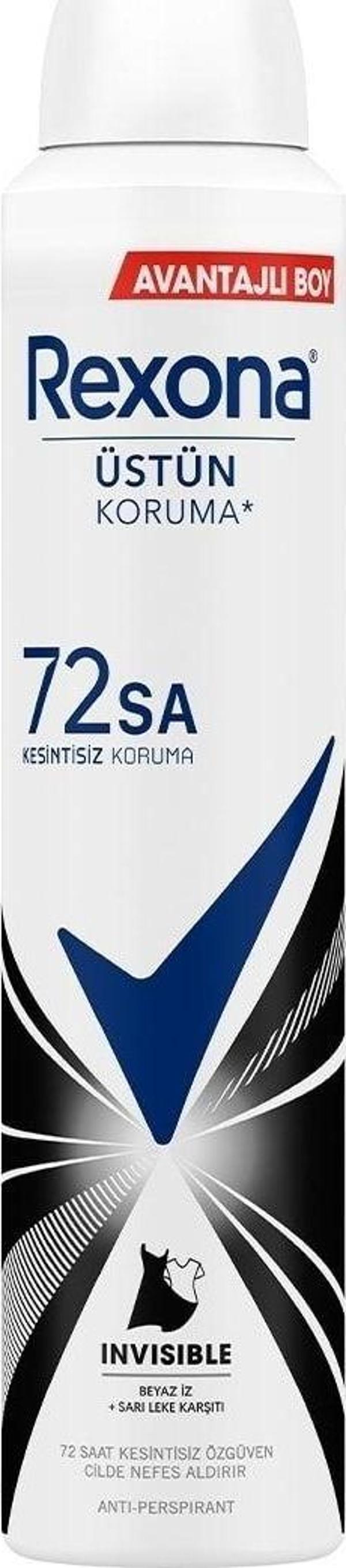 Rexona Deodorant Sprey Invisible B&W 200 Ml - Image 1