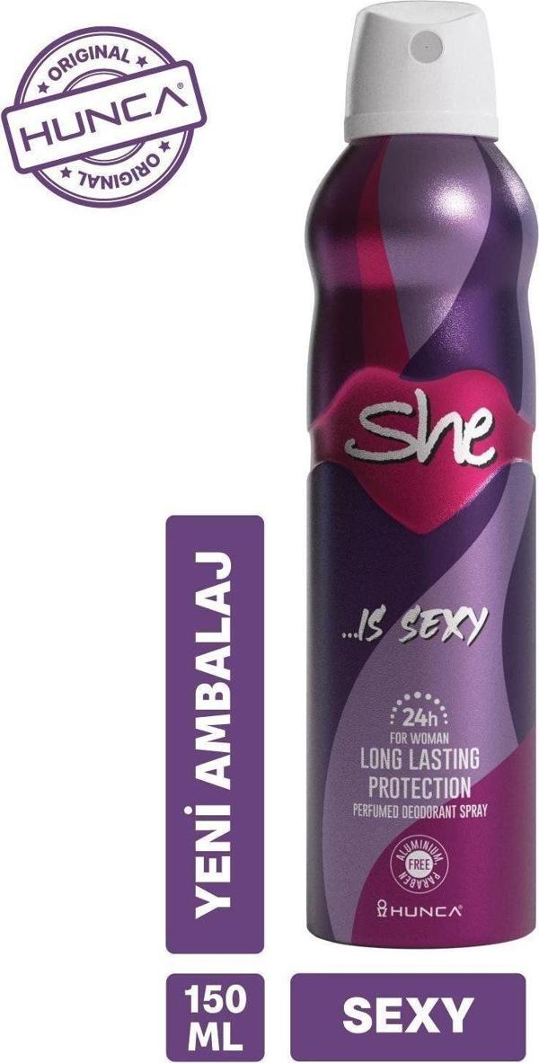 She Sexy Kadın Deodorant 150 Ml - Image 1