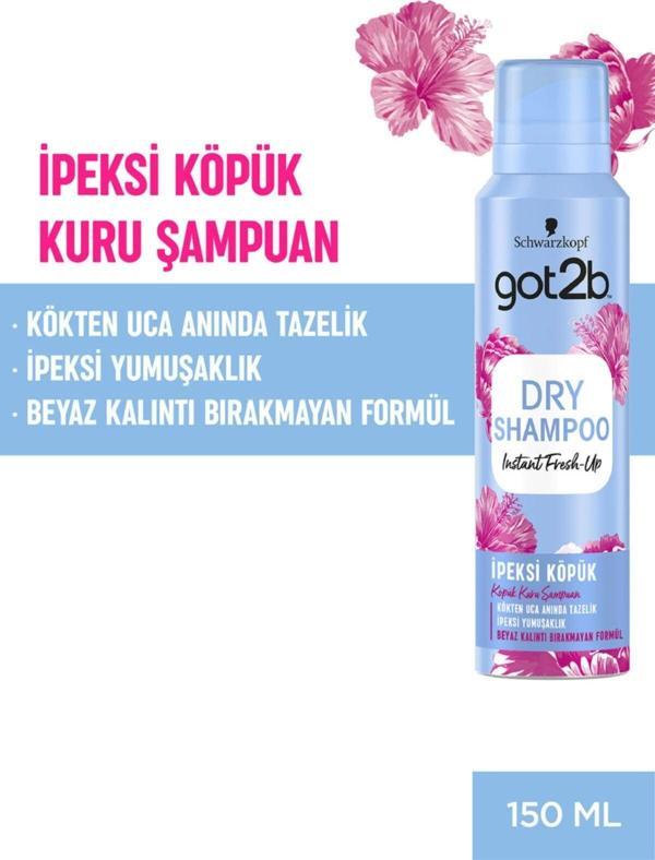 Got2B Fresh It Up Ipeksi Doku Köpük Kuru Şampuan 150 Ml - Image 1