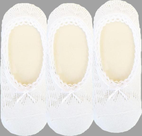 3lü Kadın Babet Çorap Renkli Pamuklu Klimalı Fiyonklu Ekonomik - Image 1