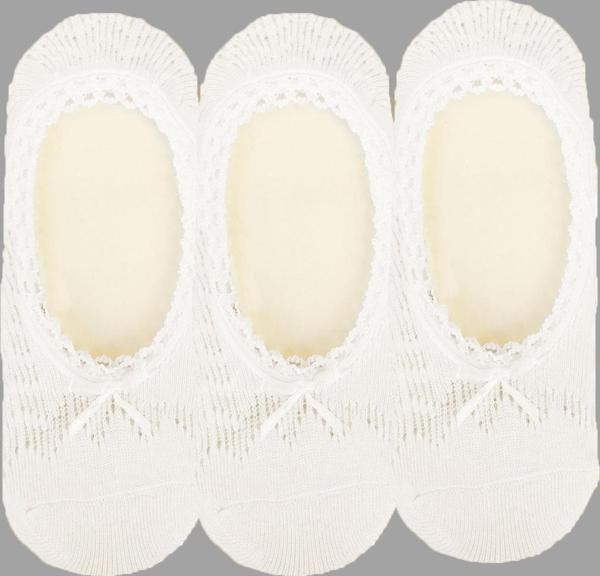 3lü Kadın Babet Çorap Renkli Pamuklu Klimalı Fiyonklu Ekonomik - Image 1