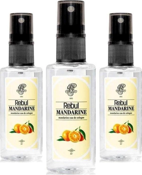 Rebul Mandarıne Cep Kolonya 50Ml X3 - Image 1