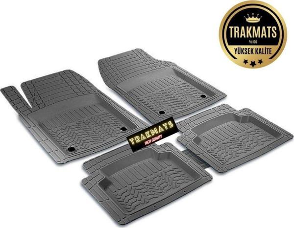 Trakmats Opel Astra F Sedan 1993 4D Universal Premium Yumuşak Oto Paspas Gri - Image 1
