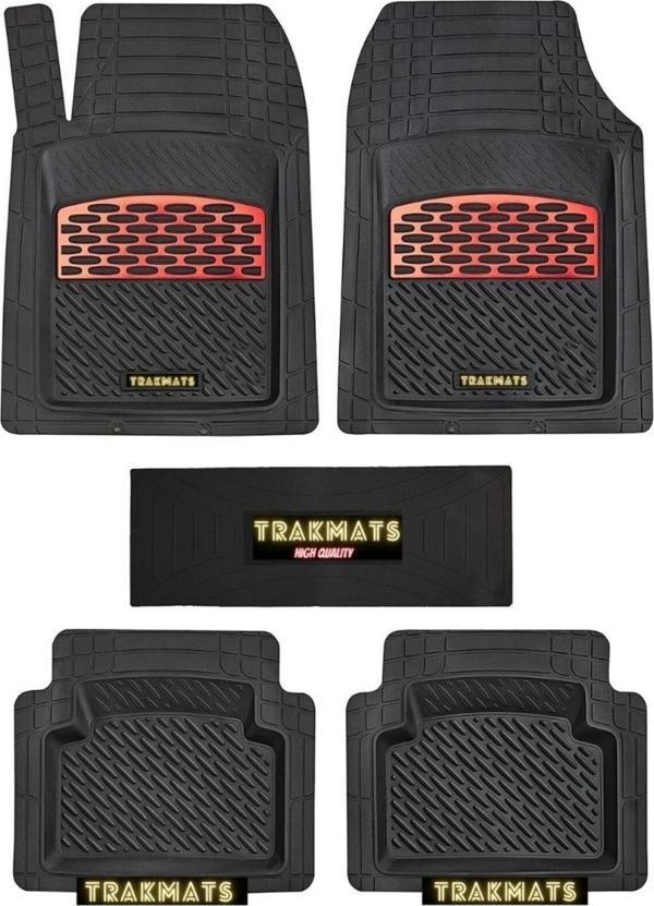 Trakmats Mitsubishi Lancer 2011Uyumlu Unıversal Oto Paspas Lüks Kırmızı - Image 1