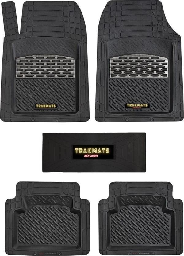 Trakmats Porsche Cayenne 2013 2013D Su Geçirmez Oto Paspas Krom - Image 1