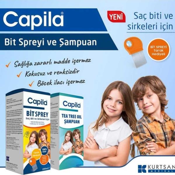 Capila Bit-Şampuanı Ve Bit-Spreyi - Image 1