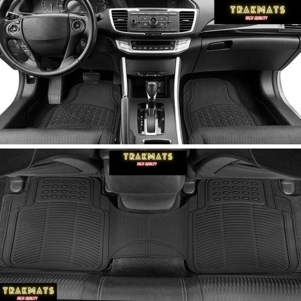 Trakmats Audi Q7 2023 Universal Oto Paspas Desenli Siyah - Image 1
