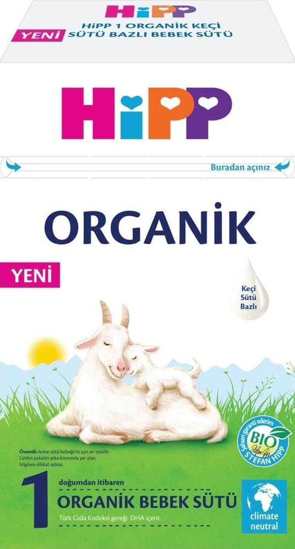 Hipp 1 Organik Keçi Sütü Bazlı Bebek Sütü 400 gr - Image 1