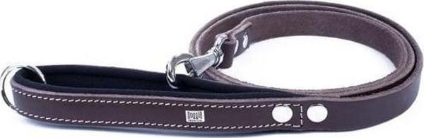 Doggie Konfor Deri Köpek Gezdirme Tasması Medium Kahverengi 2x140 Cm - Image 1