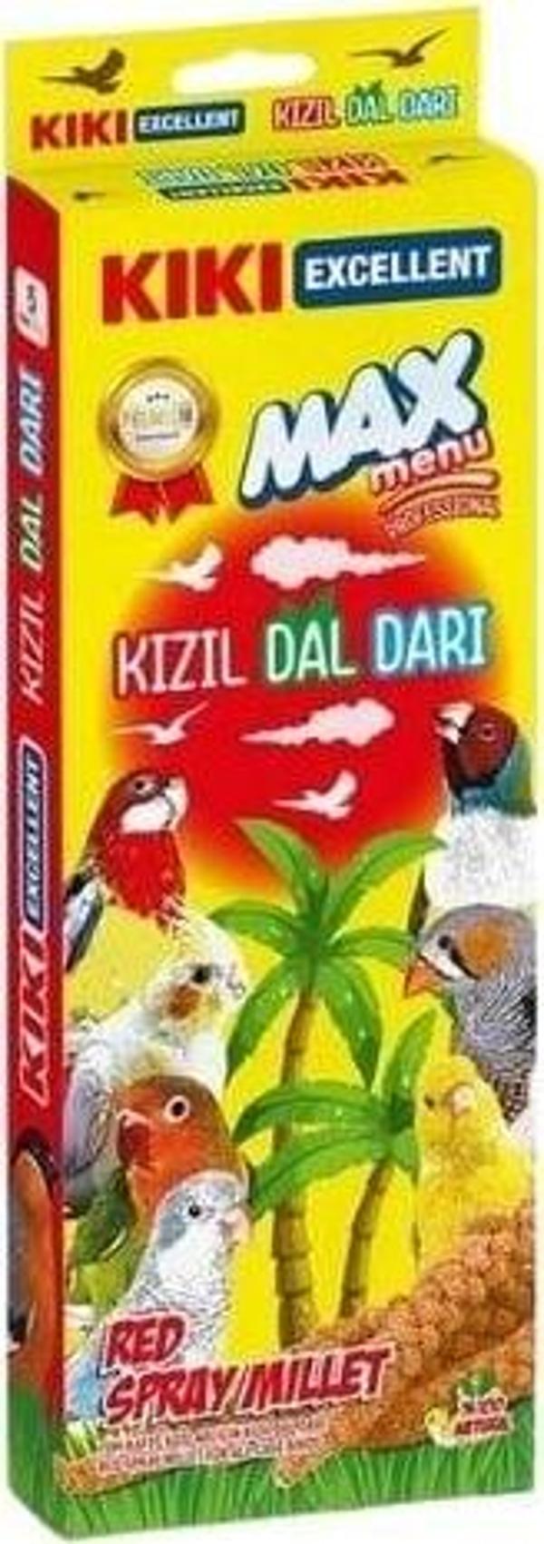 Kiki Excellent Max Menu Kuşlar için Kızıl Dal Darı - Image 1
