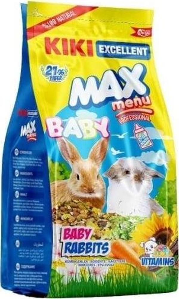 Kiki Excellent Max Menu Yavru Tavşan Yemi 1 Kg - Image 1