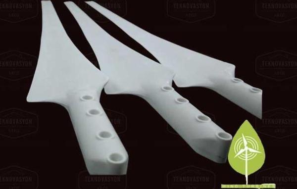 İstaBreeze 107 cm Kompozit Beyaz Kanat - 3 Adet - Image 1