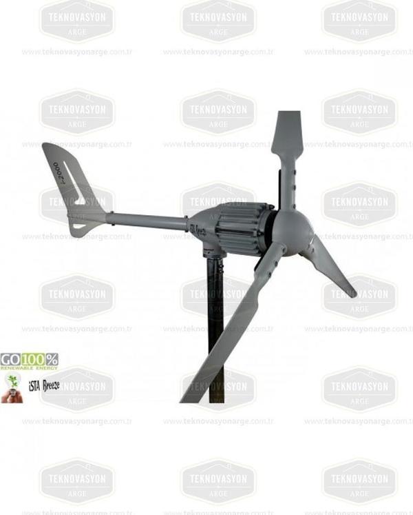 İSTA-BREEZE 2000 WATT 48 VOLT Rüzgar Türbini İ-2000 - Image 1