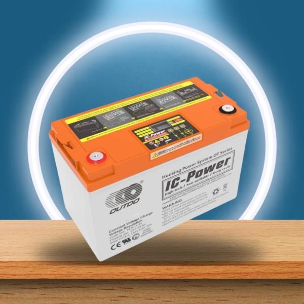OUTDO 150 AH SOLAR JEL AKÜ - Image 1