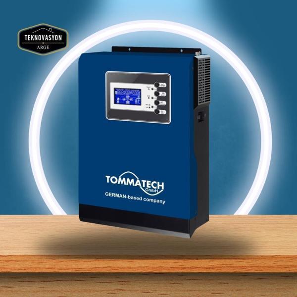 TommaTech 1K 12V 1Faz 1000 W Watt Akıllı İnverter İnvertör - Image 1