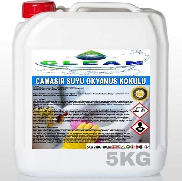 Clean Çamaşır Suyu Okyanus 5Kg - Image 1