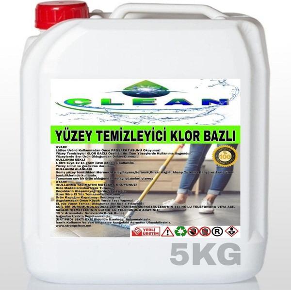 Clean Yüzey Temizleyici Klor Bazlı 5Kg - Image 1