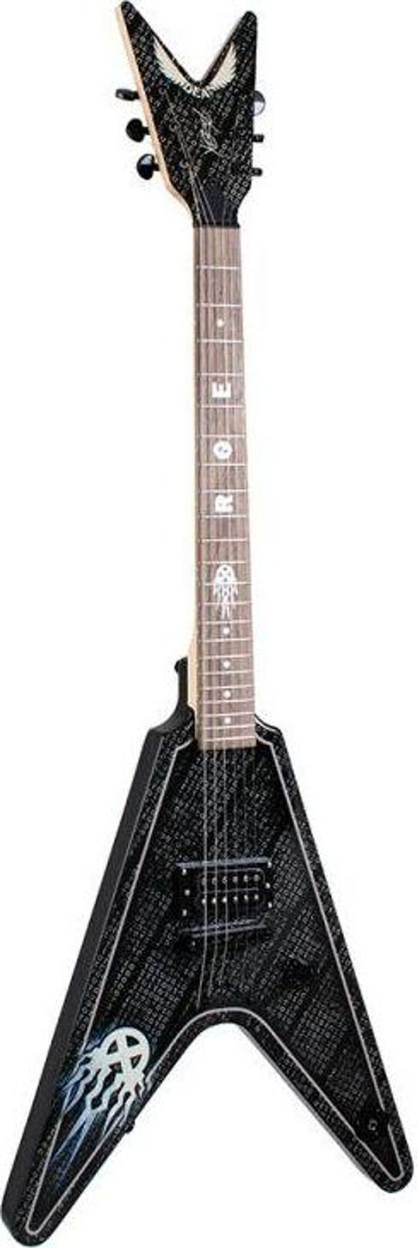 Dean Static X VX binary Gloss Flying V Elektro Gitar - Image 1