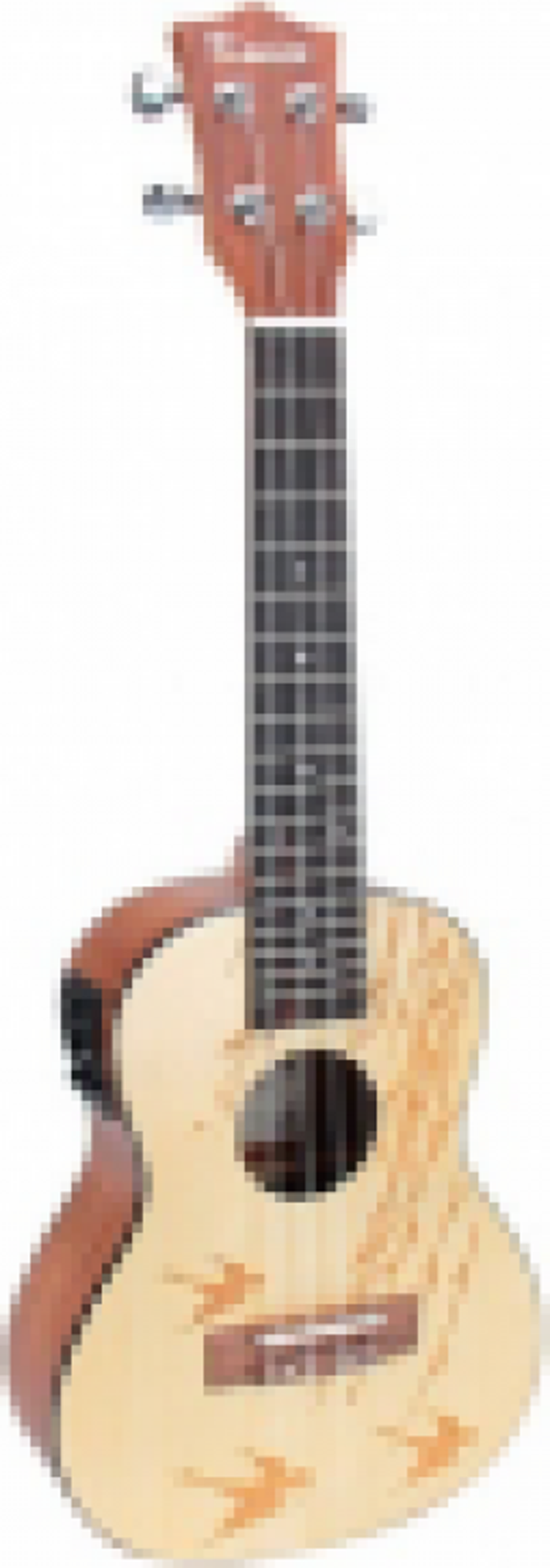 Kmise UK-24D Concert Elektro Ukulele (Taşıma Çantası Hediyeli) - Image 1
