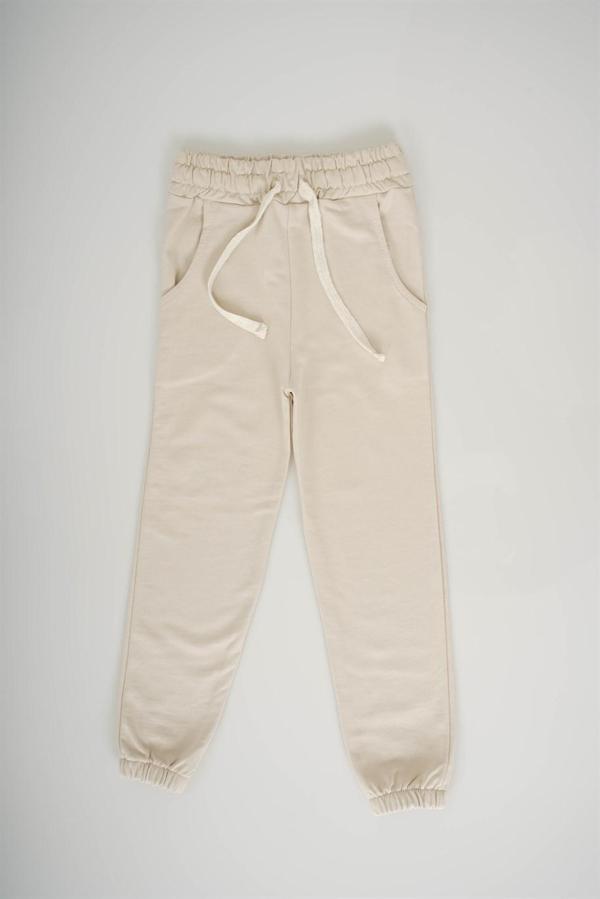 ERKEK ÇOCUK PAÇA LASTİKLİ PAMUK EŞOFMAN ALTI - Image 1