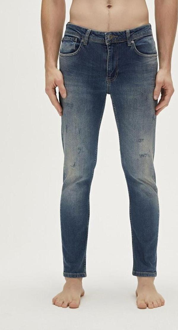 Bad Bear Erkek Açık Mavi Ekstra Skinny Fit Jeans Pantolon 22.01.70.004 - Image 1