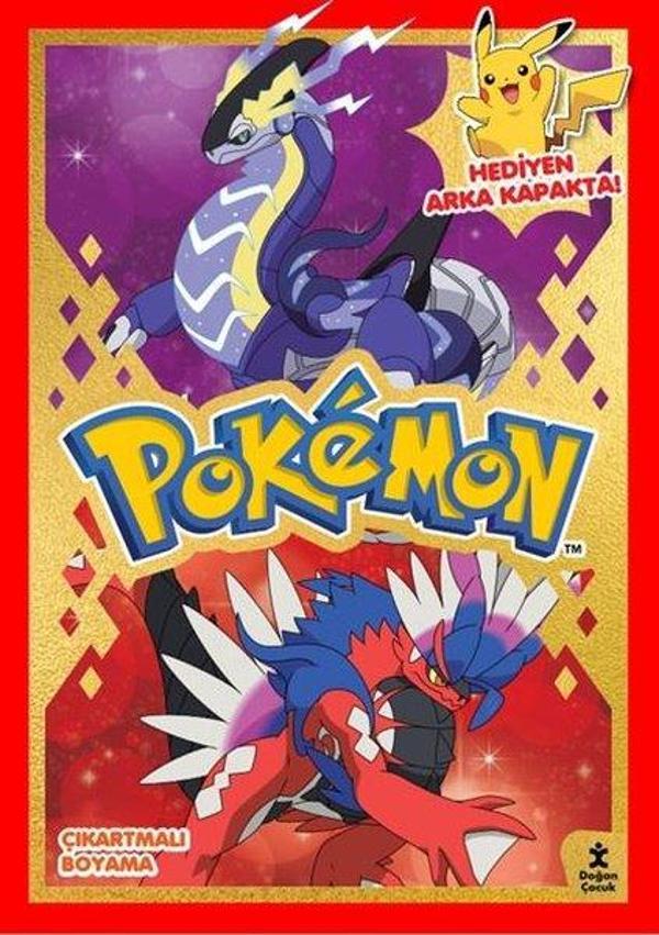 Pokemon-Parti Zamanı Çıkartmalı Boyama Kitabı - Doğan Çocuk - Image 1