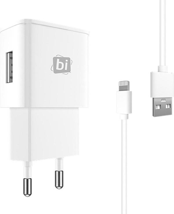 BİPOWER Bı-203 2.1A Seyahat Sarj Aleti Ve Lightning Kablo - Image 1