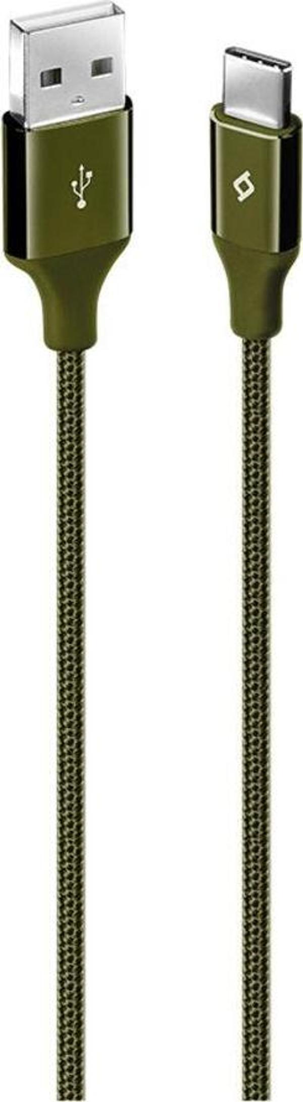 Ttec Alumicable Haki Yeşili Type-C Şarj / Data Kablosu - Image 1