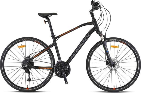 Kron TX 450 - 28'' CITY - 20' - 27 Vites - H.DISC - Mat Siyah-Füme/Neon Turuncu - Image 1