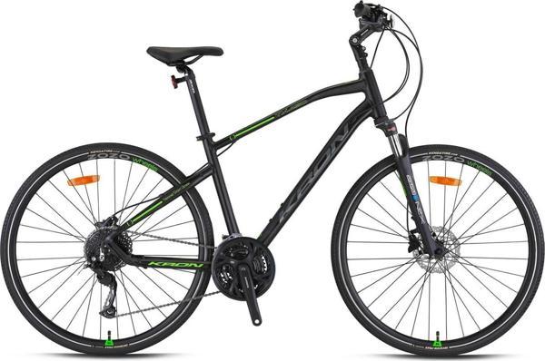 Kron TX 450 - 28'' CITY - 20' - 27 Vites - H.DISC - Mat Siyah-Füme/Yeşil - Image 1