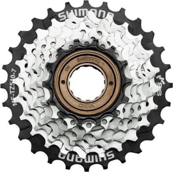 Shimano RUBLE/FİLİBİR 7 VİTES TOURNEY MF-TZ510 14-16-18-20-22-24-28T - Image 1