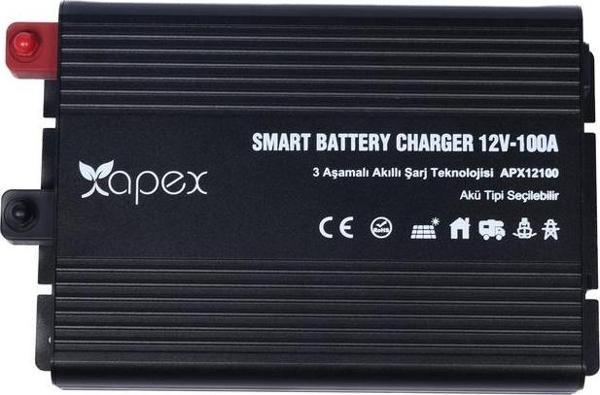 APX12100 Apex 12V 100A Smart Akü Şarj Cihazı  - Image 1